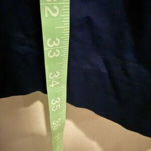 J.Crew Factory Navy Blue Mini Dress Puff Sleeve Collared Preppy Nautical